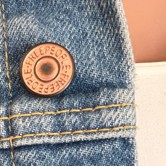 FREE PEOPLE Jean jacket - Picture 10 of 15